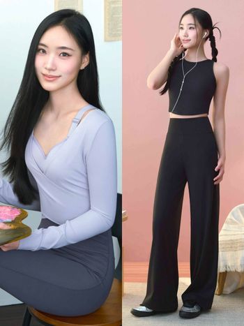 黛安芬秋冬新品登場！最美大使「Lily許韶恩」同款運動內衣、長袖必收！身材比例好到讓人羨慕！