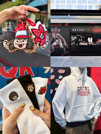 鐵粉興奮爆炸！GETCHI《怪奇物語》聯名貨櫃屋太狂！「角色盲盒、報紙拍貼機」一起踏入顛倒世界！