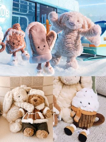 Jellycat最新必買「滑雪俱樂部」限定周邊！超可愛「登山服巴賽羅熊、香草奶油色兔兔」只有這裡買得到！