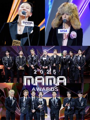 2025 MAMA頒獎典禮得獎名單出爐！GD橫掃年度藝人四大獎，Stray Kids、ENHYPEN奪大賞爆哭！