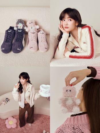 PUMA賽車鞋「玫瑰粉、丹寧藍」冬日新色超美！聯手PAZZO買鞋就送貓貓吊飾、快衝結帳！