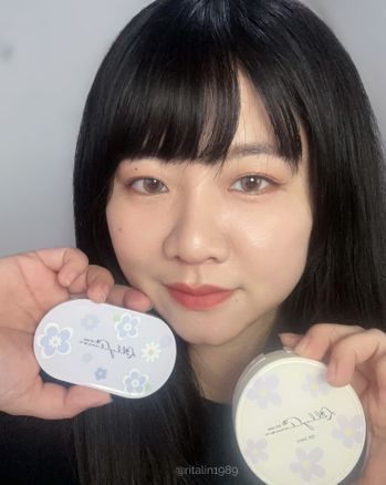 台灣彩妝品牌Lilly Amor💕柔霧完美氣墊粉底、完美無瑕三色遮瑕盤
