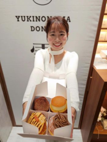 台北車站新發現！一吃就愛上的柔軟系甜點：雪系町生ドーナツ♡