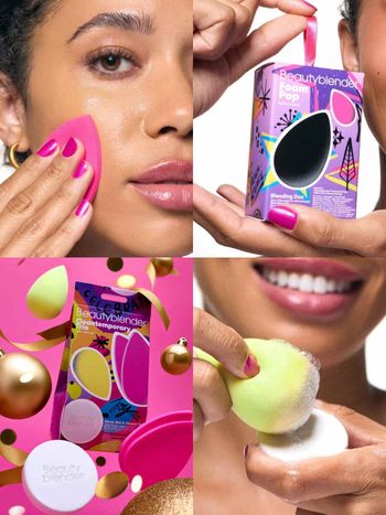年末派對精緻妝容必備！Beautyblender節慶限定「大蛋、小蛋、吸油粉撲」一次擁有，閨蜜交換禮物保證送進心坎裡！