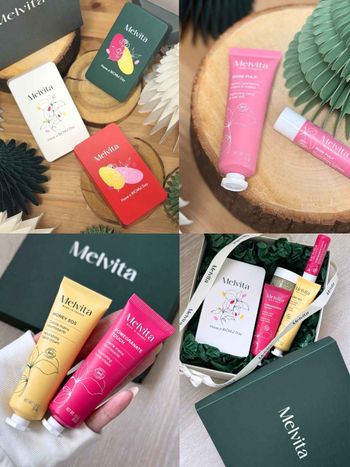 最有情緒價值的禮物首選！Melvita「香氛果油手唇護理」全新上市，紅石榴、花蜜、玫瑰香氣滿滿、再送限量迷你收納鐵盒！