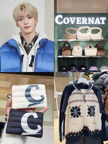 MOA們逛街了！人氣韓牌COVERNAT插旗西門町！秀彬同款「羽絨外套」這裡搶先開賣！