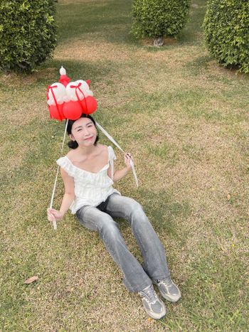 10月生日月的生日氣球帽🎈