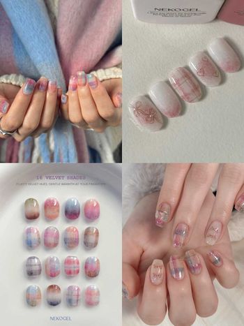 2025冬季毛衣風美甲目錄！韓國女生瘋傳12款「治癒系毛呢指彩」柔霧又顯白，試過一次就回不去！