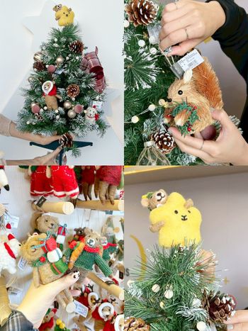 HOLA「聖誕小樹製造所」快閃誠品南西！7款迷你聖誕樹+150種可愛裝飾讓你輕鬆打造居家聖誕裝置！