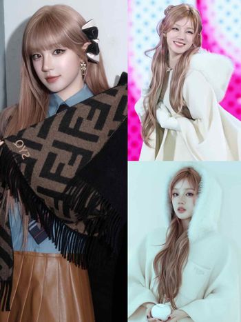 宋雨琦化身冬季精靈！FENDI全新「斗篷、披肩」太美！連帽白披風超夢幻、老花款成粉絲最愛！