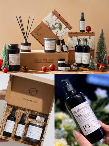 英國皇室同款聖誕禮盒！英草社「藍鬱晚香、濃情蜜意系列、紫晶鎂夢好眠浴鹽」節慶組合，人氣療癒香氛保養、趁現在買超划算！