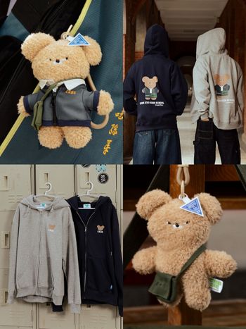 爆火IP「Wasabi Bear」聯名Grace Gift推出「建中紀念熊」母校制服小熊太可愛了！