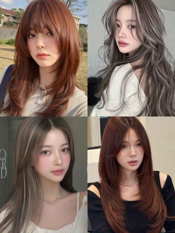 2025韓國冬季髮色圖鑑！奶霧榛果、奶茶楓糖、霧光銀棕...，全是柔霧顯白色精選、零失誤韓系氛圍感！