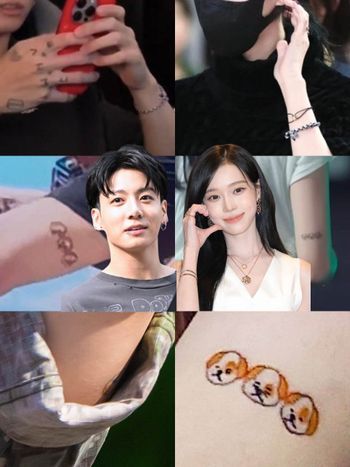 BTS田柾國＆aespa Winter被爆熱戀！同款刺青、手鍊瘋傳，雙方公司給出「曖昧」回應！
