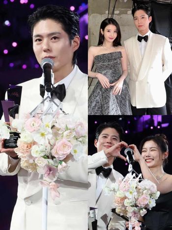 2025AAA盛典王子朴寶劍！IU＆金裕貞兩大CP合體，化身「里長伯」熱聊佐藤健、林俊傑，根本公費追星！