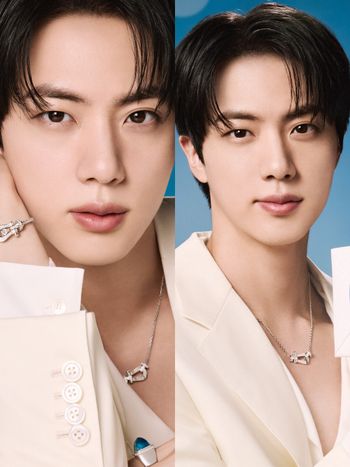 人間葉黃素再發威！BTS Jin最新FRED珠寶廣告「門面之神」帥到眼睛移不開、視力越看越清晰！