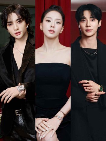 Cartier這場含金量爆表！Jisoo、SKZ鉉辰、邊佑錫全來了！根本神顏暴擊、畫面過分美好！