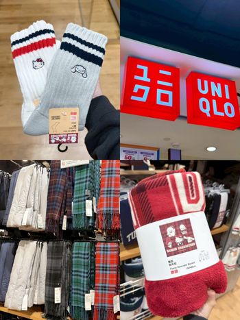 交換禮物還沒買？UNIQLO十個百元禮物靈感絕不失誤！三麗鷗Kitty聯名毛毯大家都搶著要！