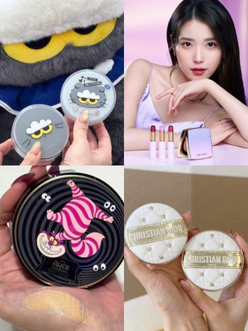 2025年末必敗限量氣墊粉餅盤點！雅詩蘭黛薰衣草外殼、rom&nd雲朵貓聯名、BB愛麗絲夢遊仙境，一次收藏命定底妝！