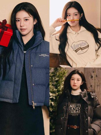 高允貞成為M+FG台灣區代言人！同款「帽T、羽絨衣」韓妞都在穿、配件區根本年末禮物挖寶專區！