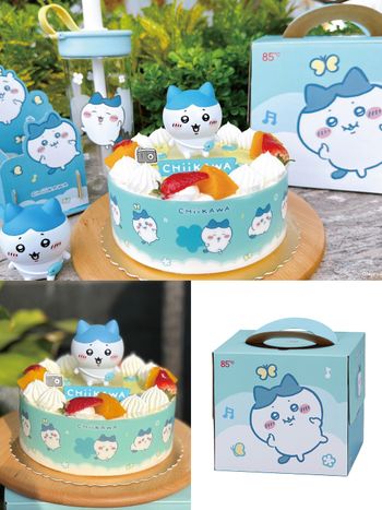 小八媽媽瘋掉！85℃吉伊卡哇聯名「小八貓造型蛋糕」立體公仔+水果戚風蛋糕太欠吃、這天軟萌開賣！