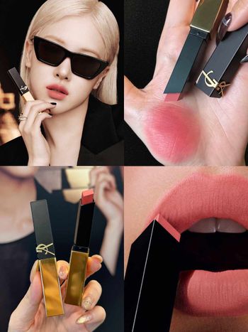 一擦就懂為什麼爆紅？ROSÉ 唯一指定「YSL煙管唇膏」最美顯白色號#1977東方夢、即將展開全球瘋搶！