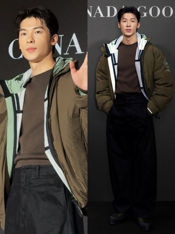 老公來了！許光漢現身Canada Goose活動！透露在韓國「寒冬中拍戲」就靠這家外套救了一命？！