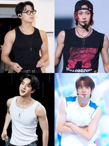 韓網熱議6位肩膀最性感的男偶像！珉奎「男友力」爆棚，元彬、Jin「肩膀流氓」全上榜！