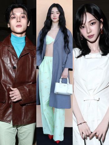 Prada大秀前排不會讓你失望！「帥壞版」ATEEZ友榮全網暴動、卡寶全白洋跟根本天使降臨！