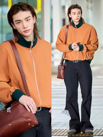 STAY們又幸福了！時尚王子「SKZ鉉辰」再出發DIOR大秀！清冷美男帥到不像話、機場秒變秀場！