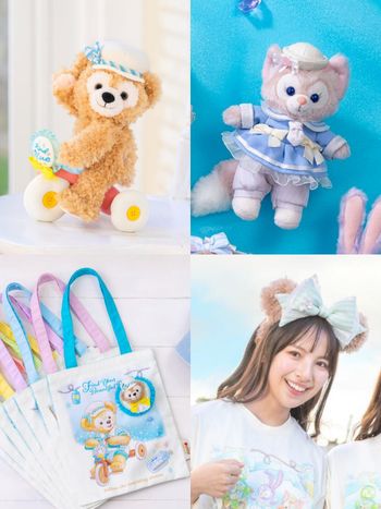東京迪士尼海洋25週年限定周邊太燒！超萌「騎三輪車達菲熊玩偶、藍色洋裝玲娜貝兒吊飾」這天開賣！