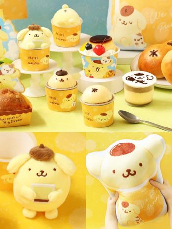 粉絲發瘋！超可愛布丁狗聯名「卡住圓屁屁布丁」Q到捨不得吃、還有呆萌「吃甜點布丁狗玩偶」要買！