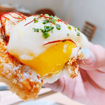 太過份了！這水波半熟蛋！