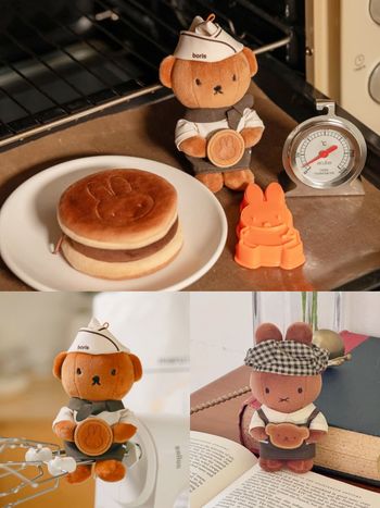 米飛兔粉絲必收！超可愛「麵包師傅波里斯熊、米飛兔大麥麵包零錢包」只有這裡買得到！