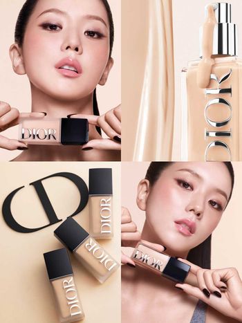 JISOO同款粉底曝光！DIOR最新「超完美持久粉底液」升級登場，柔霧VS柔光粉底液PK、濾鏡級底妝選哪個？
