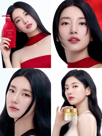 國民初戀秀智接棒李聖經！TSUBAKI思波綺官宣全新代言人，天使光秀髮全靠「金髮膜」，一抹即沖也能讓頭髮柔亮滑順！