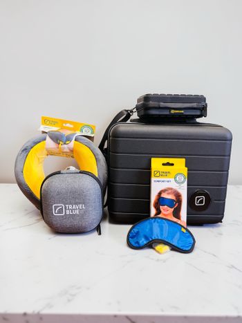 有了 【Travel Blue 藍旅】ALL-IN-ONE 組，把返鄉路變得很舒服 