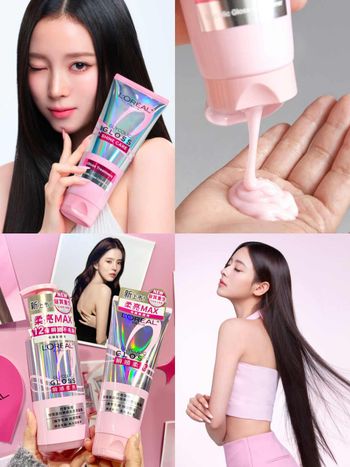 MEOVV、韓韶禧都愛「粉珍珠髮膜」台灣開賣！水楊酸＋果酸溫和去角質，洗完髮根蓬鬆、髮絲柔順，號稱「洗的縮毛矯正」！