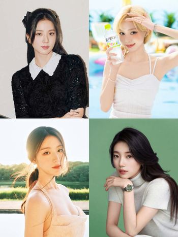 網公認7位「淡顏系天花板」KPOP女偶像！Jisoo高級感十足，秀智、舒華「初戀女神」代表