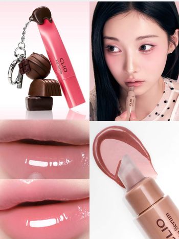 那支韓女瘋搶的唇蜜出新色了！CLIO「吊飾潤唇精華」低飽和巧克力色系登場，一抹讓雙唇比甜點更柔軟誘人！