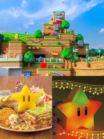 日本環球「超級任天堂世界」五歲啦！週年限定「變色無敵星星爆米花桶、漸層能量手環」全都要收集！