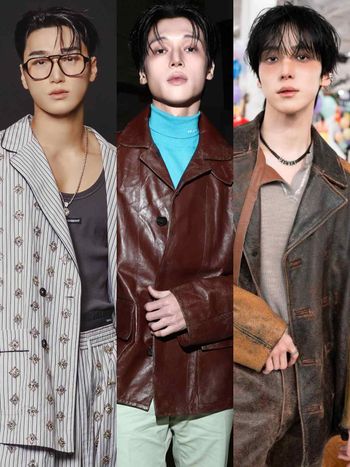 ATINY要瘋了！惡魔系男團ATEEZ席捲時裝週！崔傘「禁慾霸總」回歸、友榮首登PRADA！