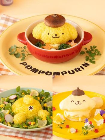 布丁狗主題咖啡廳來了！超吸睛「布丁狗屁屁絞肉咖哩飯、笑臉布丁狗水果鬆餅」可愛到捨不得吃！