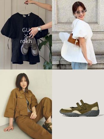 這次不能錯過！GU高級感聯名rokh再度回歸！「澎澎袖上衣、雙色瑪莉珍」開搶日要設鬧鐘！
