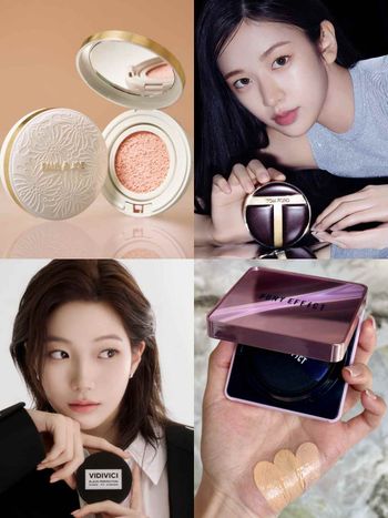 2026氣墊粉餅新品推薦！媚比琳、PONY EFFECT小紫盒升級，韓網熱議KAZUHA、安俞真同款「原生肌」底妝！