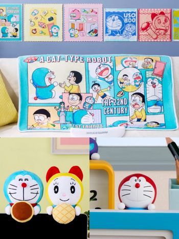 日妞社群狂熱議！哆啦A夢一番賞「百寶袋小毛毯、銅鑼燒絨毛吊飾、小哆啦公仔」全都想收藏！