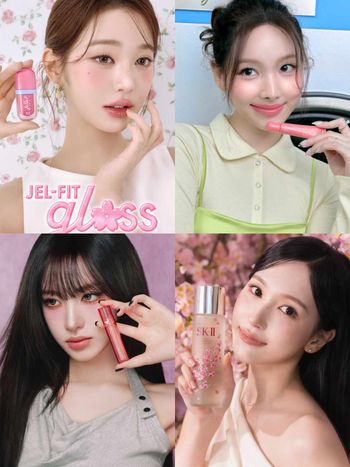 2026韓星代言美妝新品清單公開！張員瑛櫻花唇釉、LISA山茶花身體油、娜璉奶昔唇，全網討論度爆表！