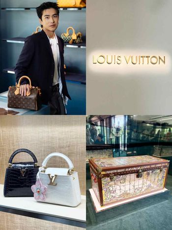 整年都在等！LV典藏工藝展太精彩！台幣三千萬「仙女玻璃硬箱」真面目曝光！真的超美！