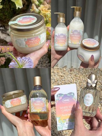 白茶控先尖叫！SABON春光限定版推出「晨曦白茶香水＋檸香臉部磨砂膏」香氣像被春日茶園包圍、太療癒！