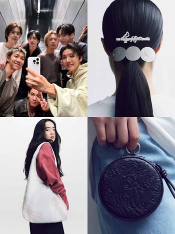 阿米們錢包準備好了嗎？BTS「韓國國立博物館」聯名周邊曝光！髮夾、肩背包細節美到暈倒！